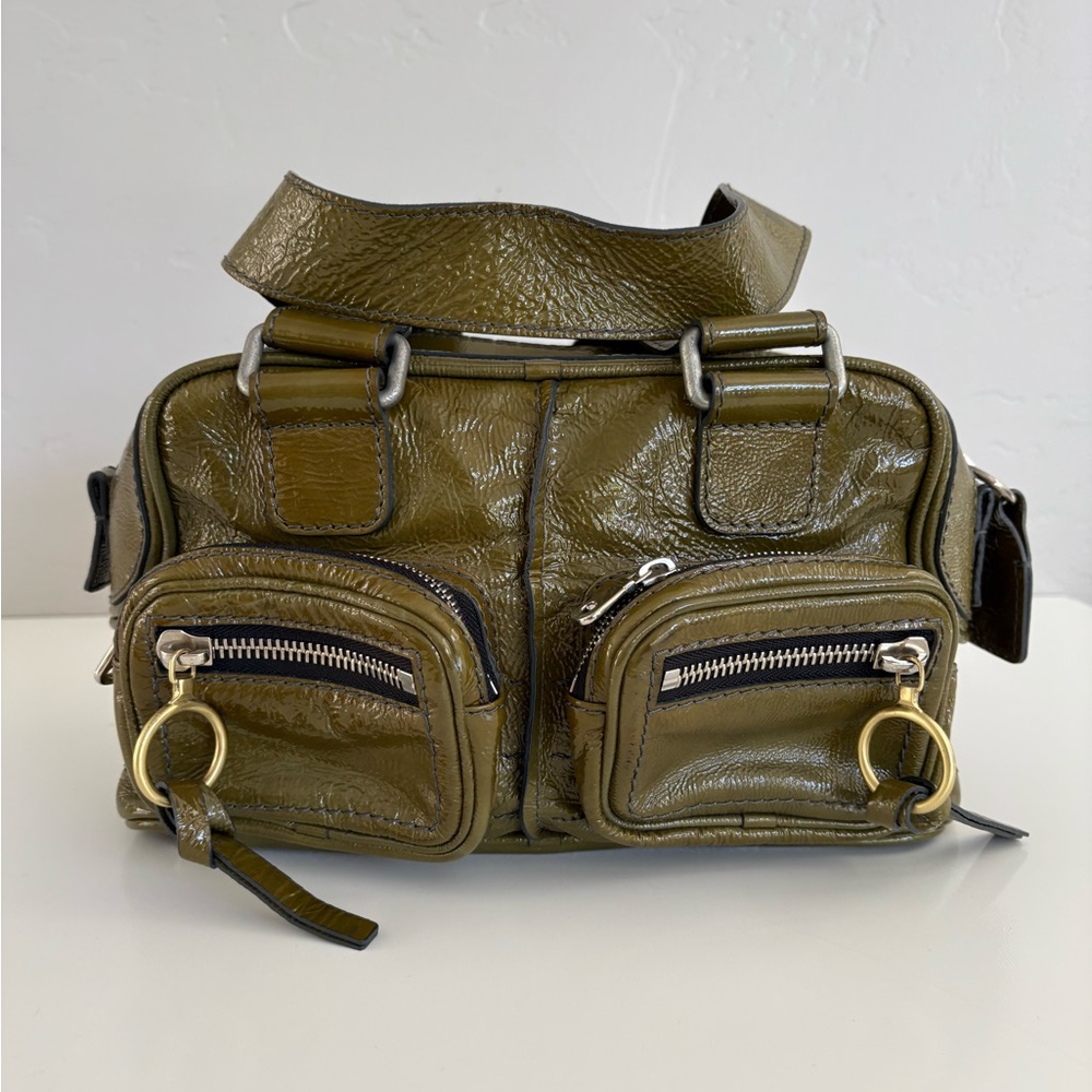 Auth VTG Y2K CHLOE Betty Patent Leather Bag - Picture 3 of 12